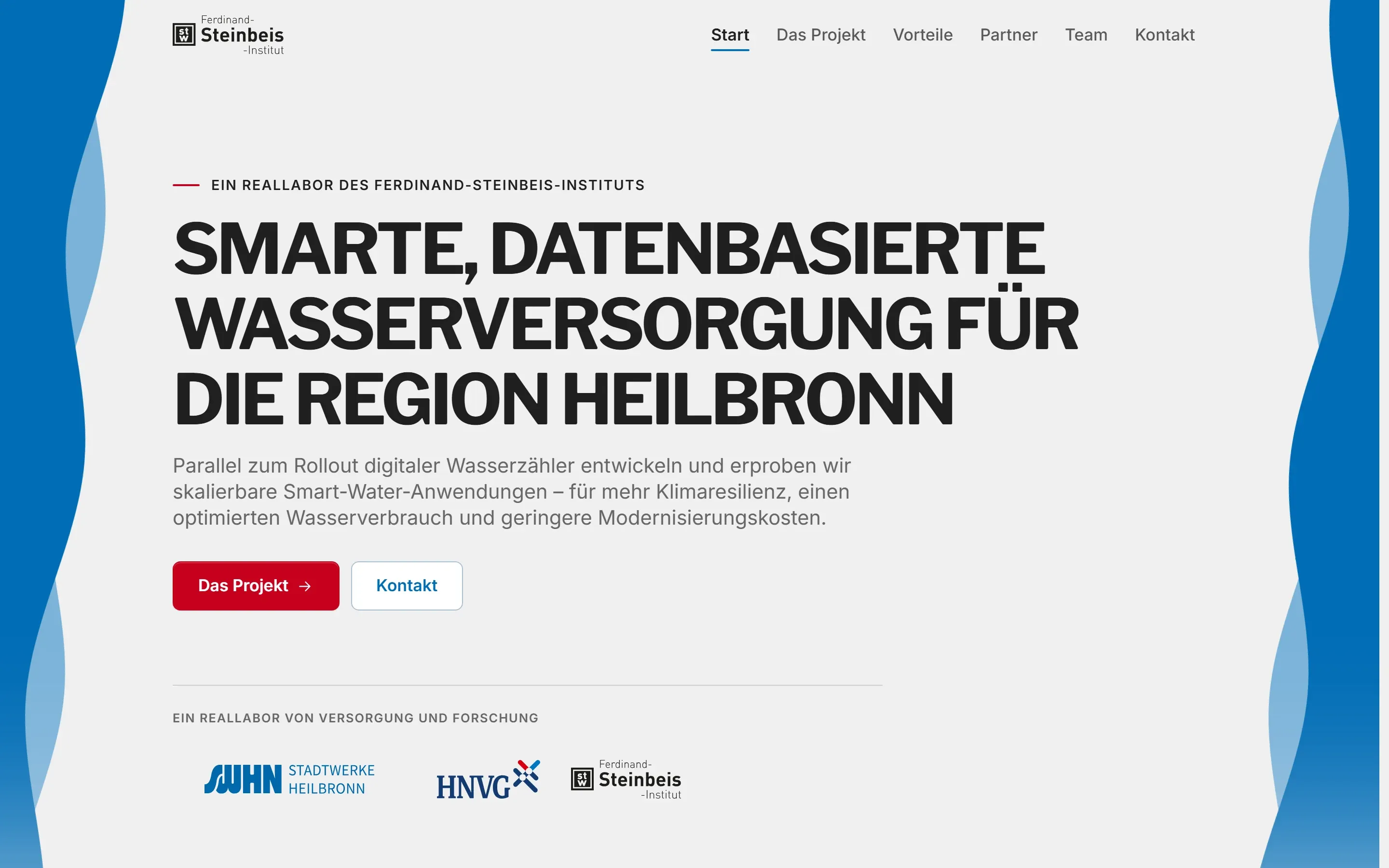 Ansicht von Smarte Wasserversorgung Heilbronn